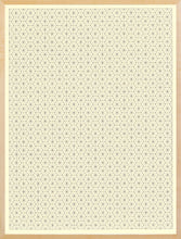 Black Bisected Hexagon Graph Paper
