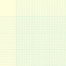 Blue Fringe Graph Paper