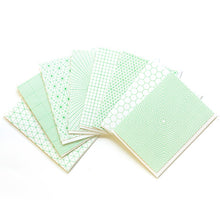 Graph Paper Greeting Cards