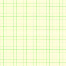 Green 5 Squares/In Graph Paper