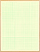 Green 5 Squares/In Graph Paper