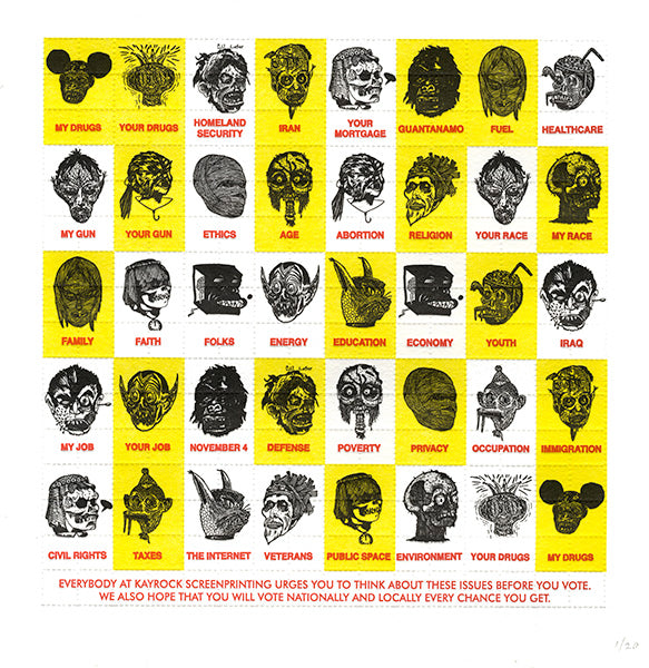 Wolfy Part II, Karl LaRocca a.k.a. kayrock, Zach Lehrhoff, Anna Haifisch, Christeen Francis and Brady Dollarhide: My Drugs / Your Drugs / Your Drugs / My Drugs