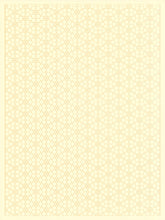 Orange Hexagon Echo Graph Paper
