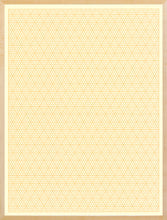 Orange Orthagonal Projection Graph Paper