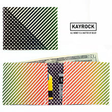 Diagonal Stripes Wallet