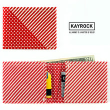Diagonal Stripes Wallet
