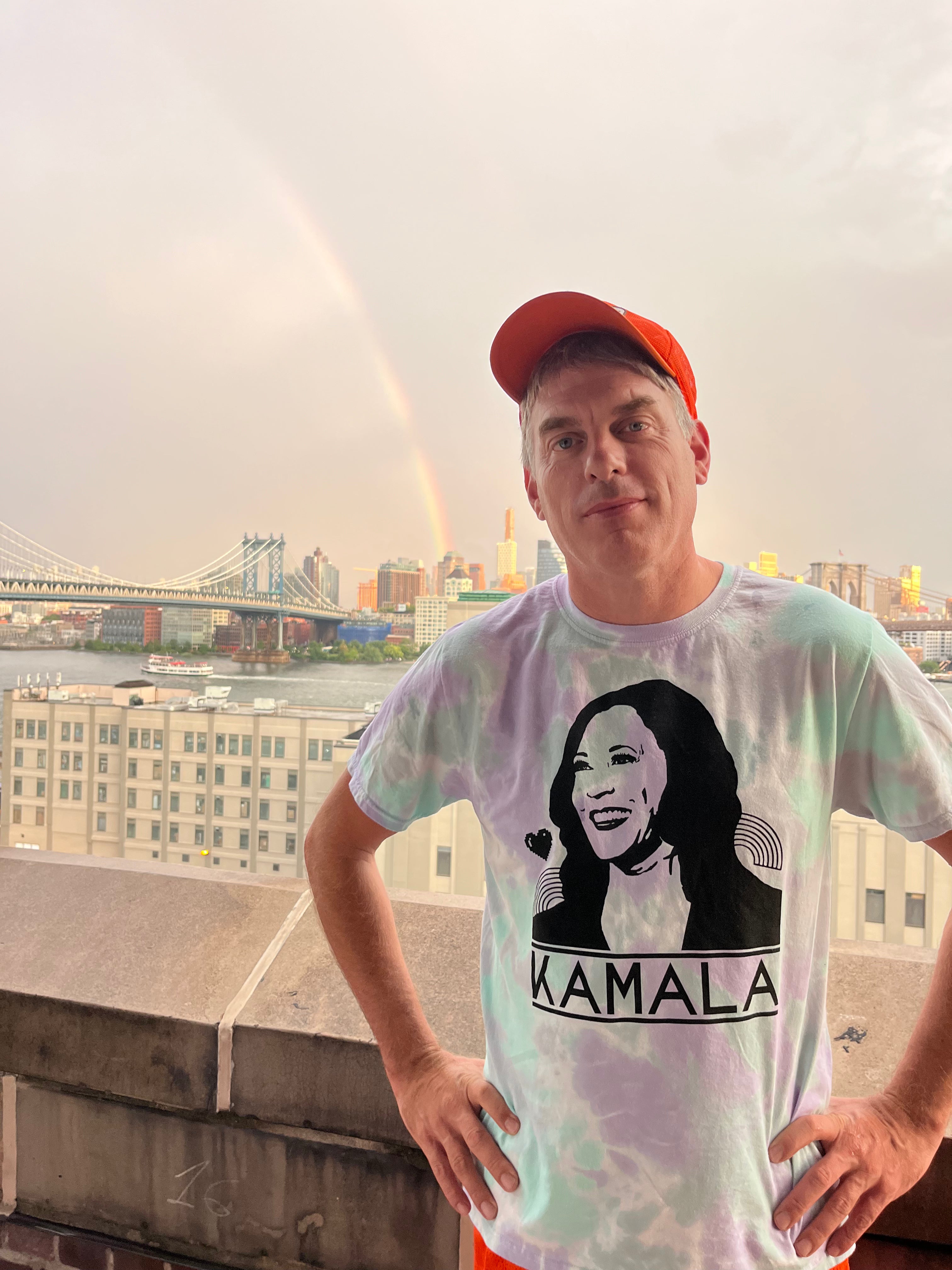 Wendy White: Kamala Harris Tie Dye Shirt
