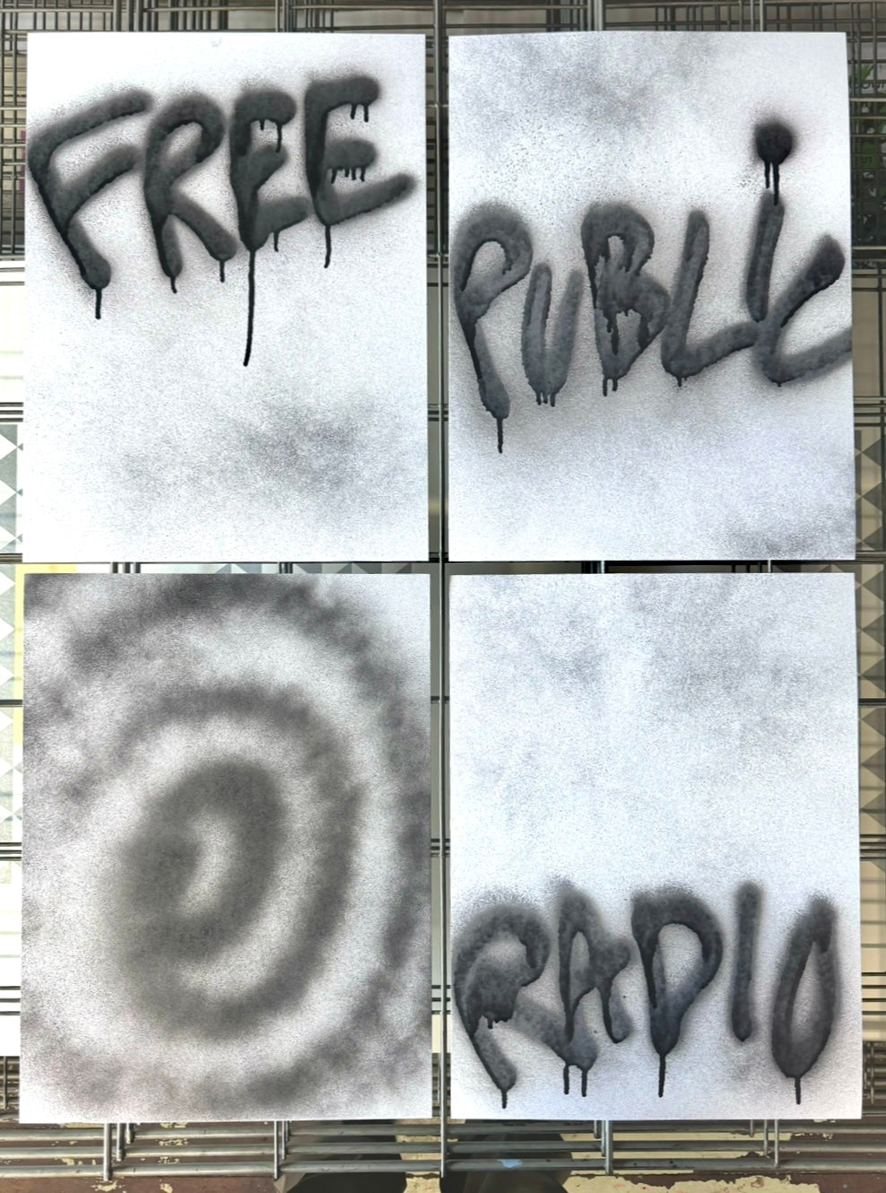 Max Davidowitz: Free Public Radio Poster