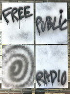 Max Davidowitz: Free Public Radio Poster