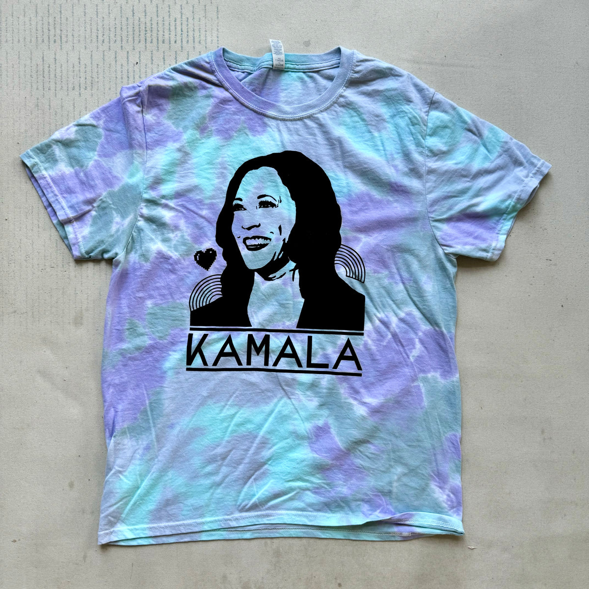 Wendy White: Kamala Harris Tie Dye Shirt