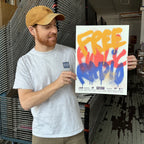 Max Davidowitz: Free Public Radio Poster