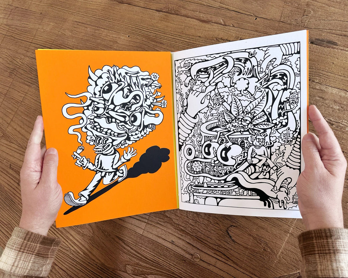 Killer Acid: Microdose Coloring Book