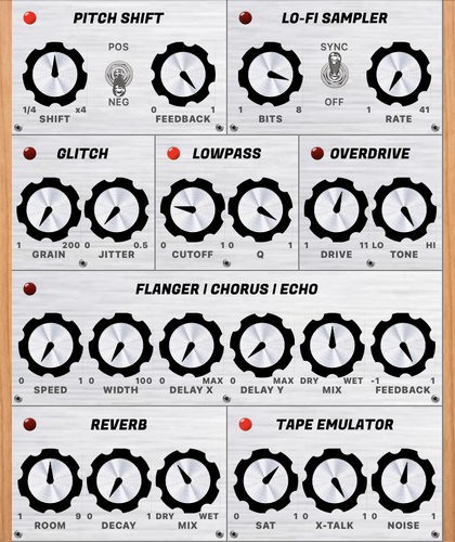 Kayrock Multi Effects Processor Photoshop Plugin