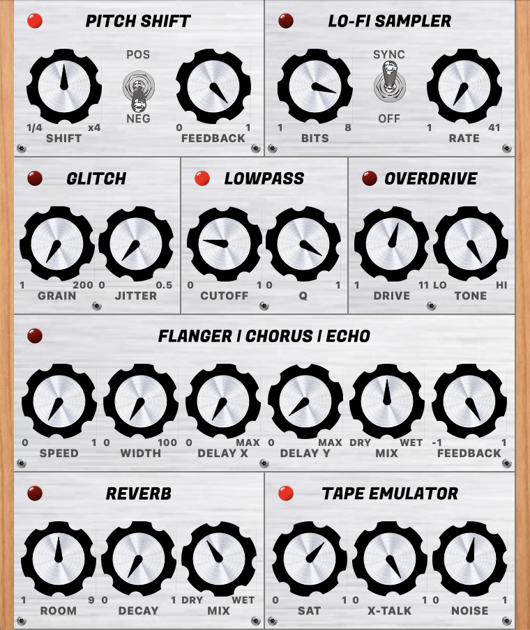 Kayrock Multi Effects Processor Photoshop Plugin