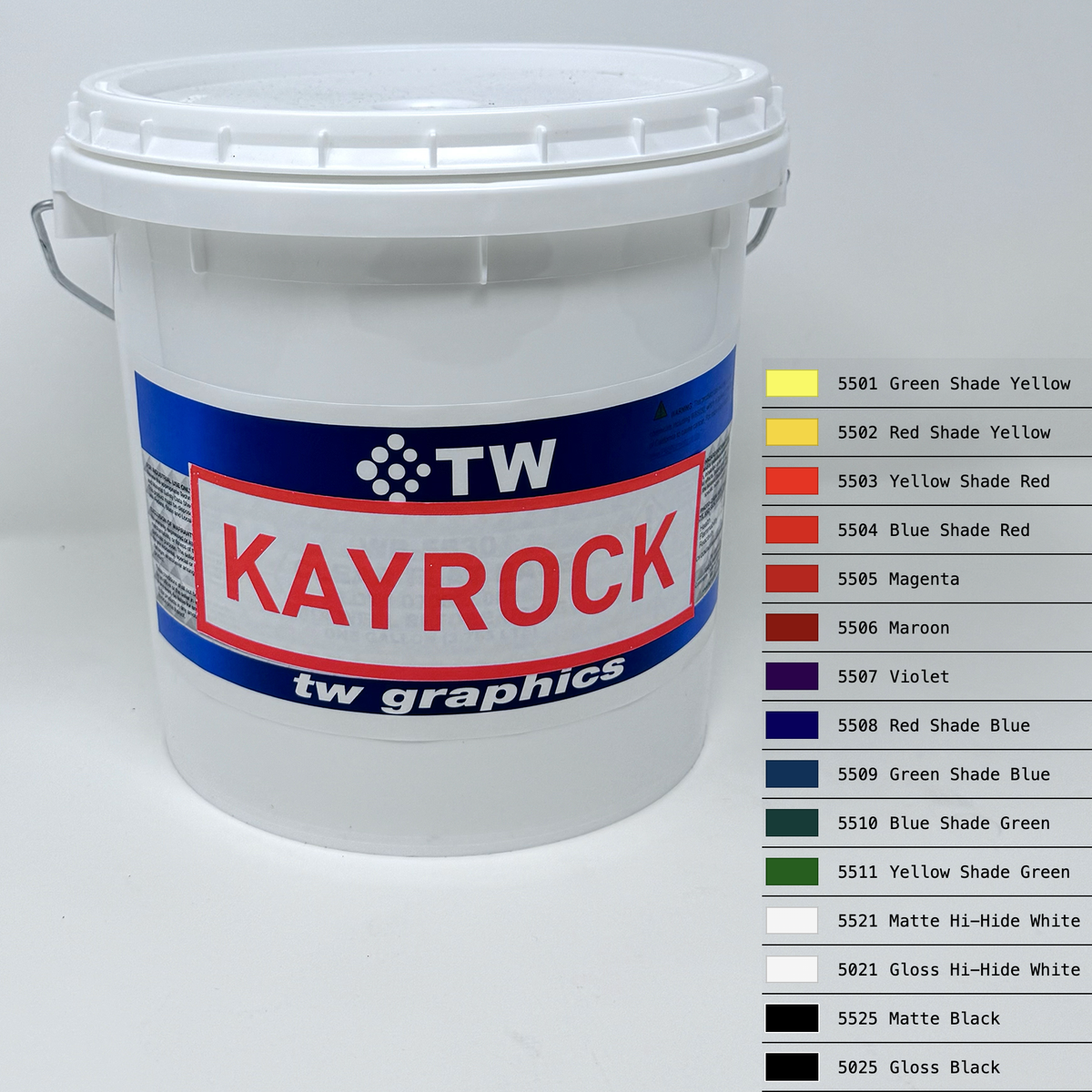 TW Graphics: Single Pigment Mixing Colors