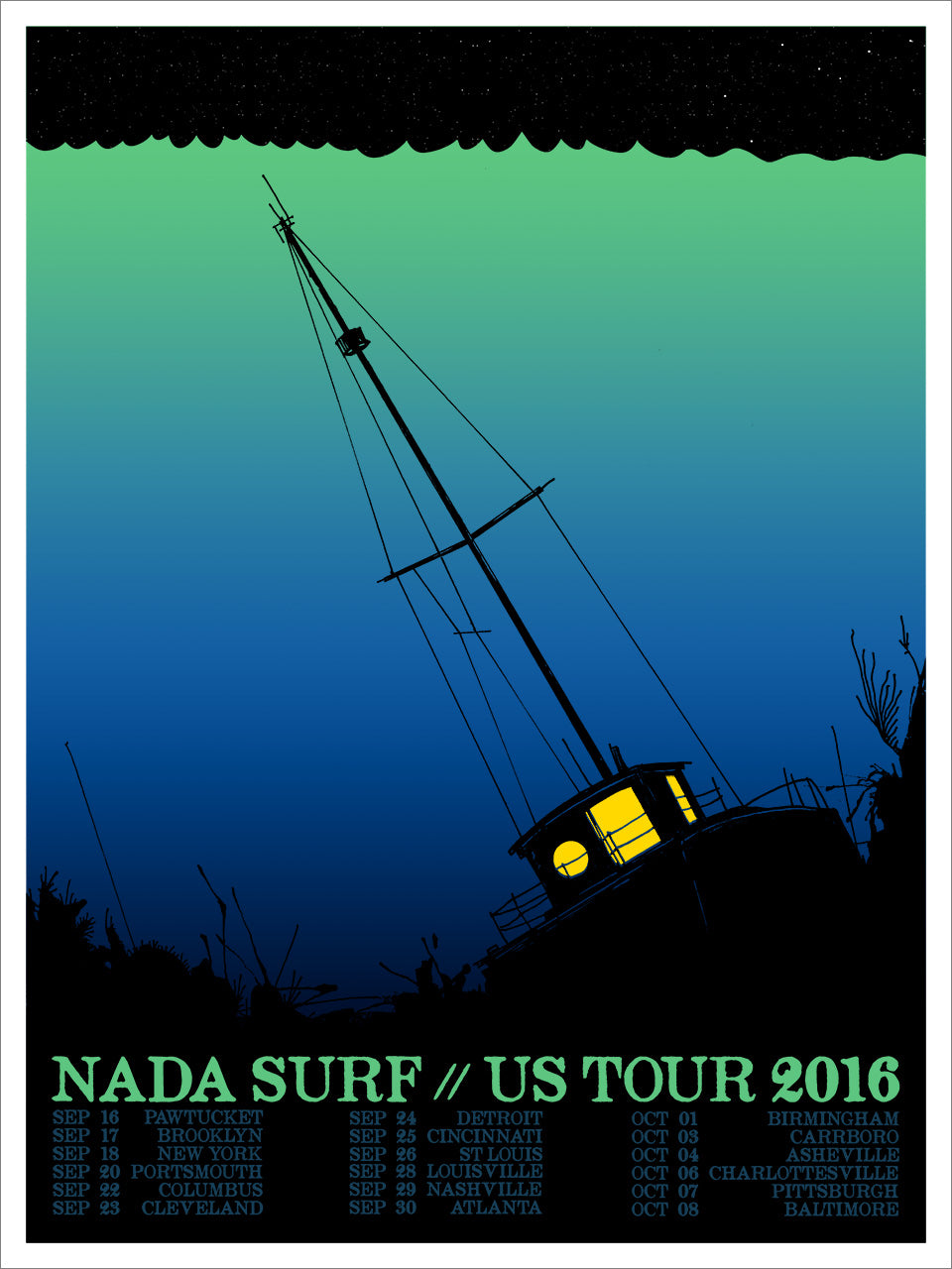 Nada Surf / US Tour 2016 / Ship