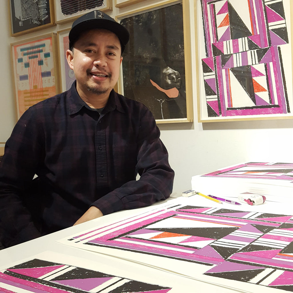 Paolo Arao: Tried Angles (Violet)