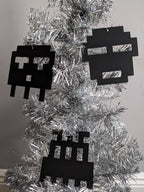 Pixel Monster Shadow Ornaments