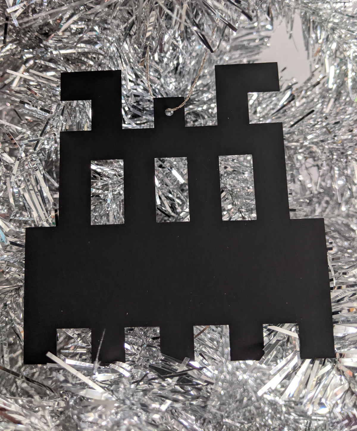 Pixel Monster Shadow Ornaments