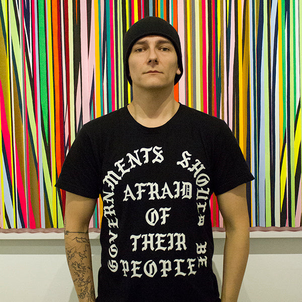 Aaron Wade: Governments Should Be Afraid of Their People T-Shirt