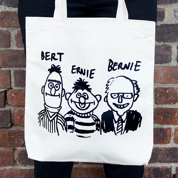 Dan Davidson: Bert Ernie Bernie Tote