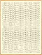 Graph Paper: Black Bisected Hexagon