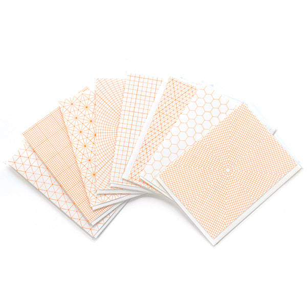 Graph Paper Greeting Cards