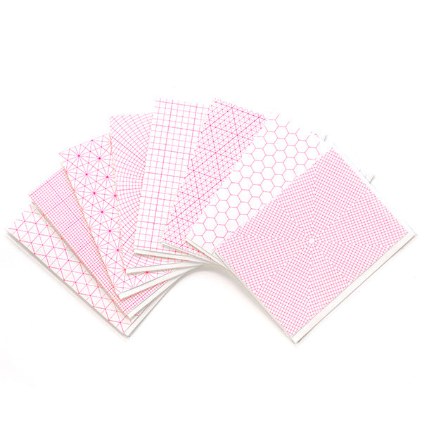 Graph Paper Greeting Cards