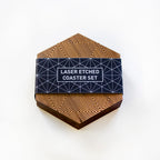 Laser Etched Coaster Set