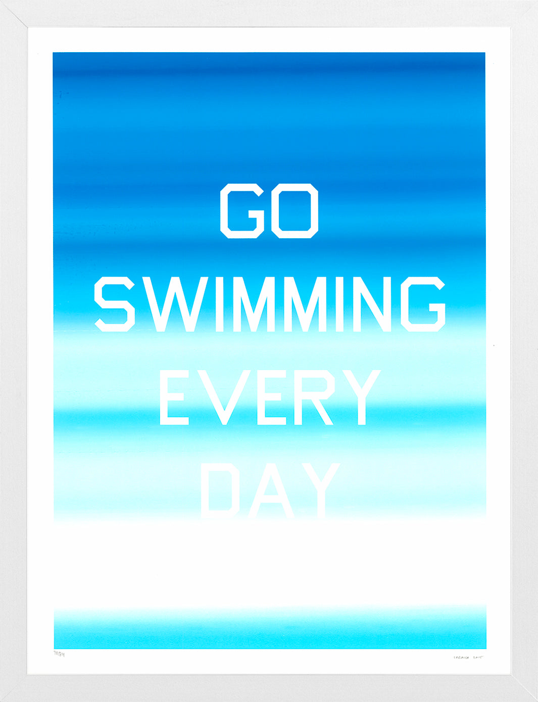Karl LaRocca: Go Swimming Every Day
