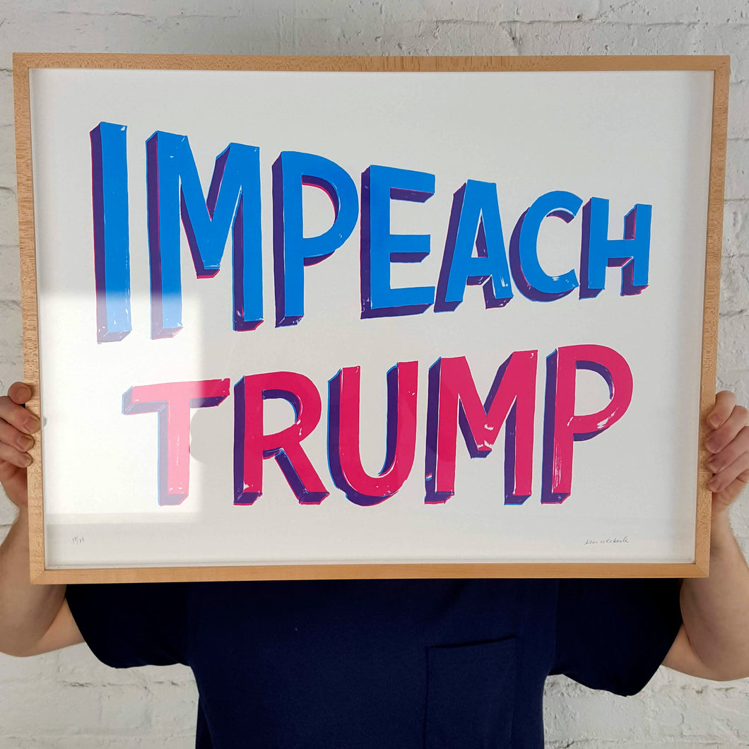 Impeach Trump Poster