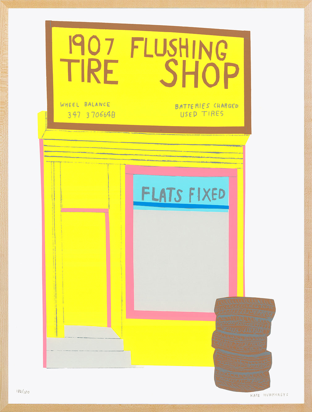 Kate Humphreys: Flushing Tire Shop
