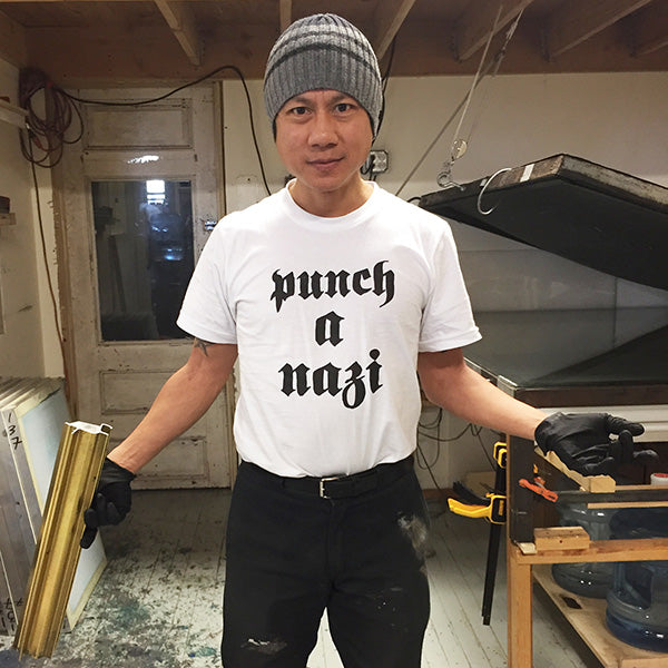 OJ San Felipe: Punch a Nazi T-Shirt