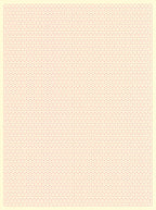 Screenprint of a pink isometric cube pattern, like stacked tumbling blocks, on cream paper