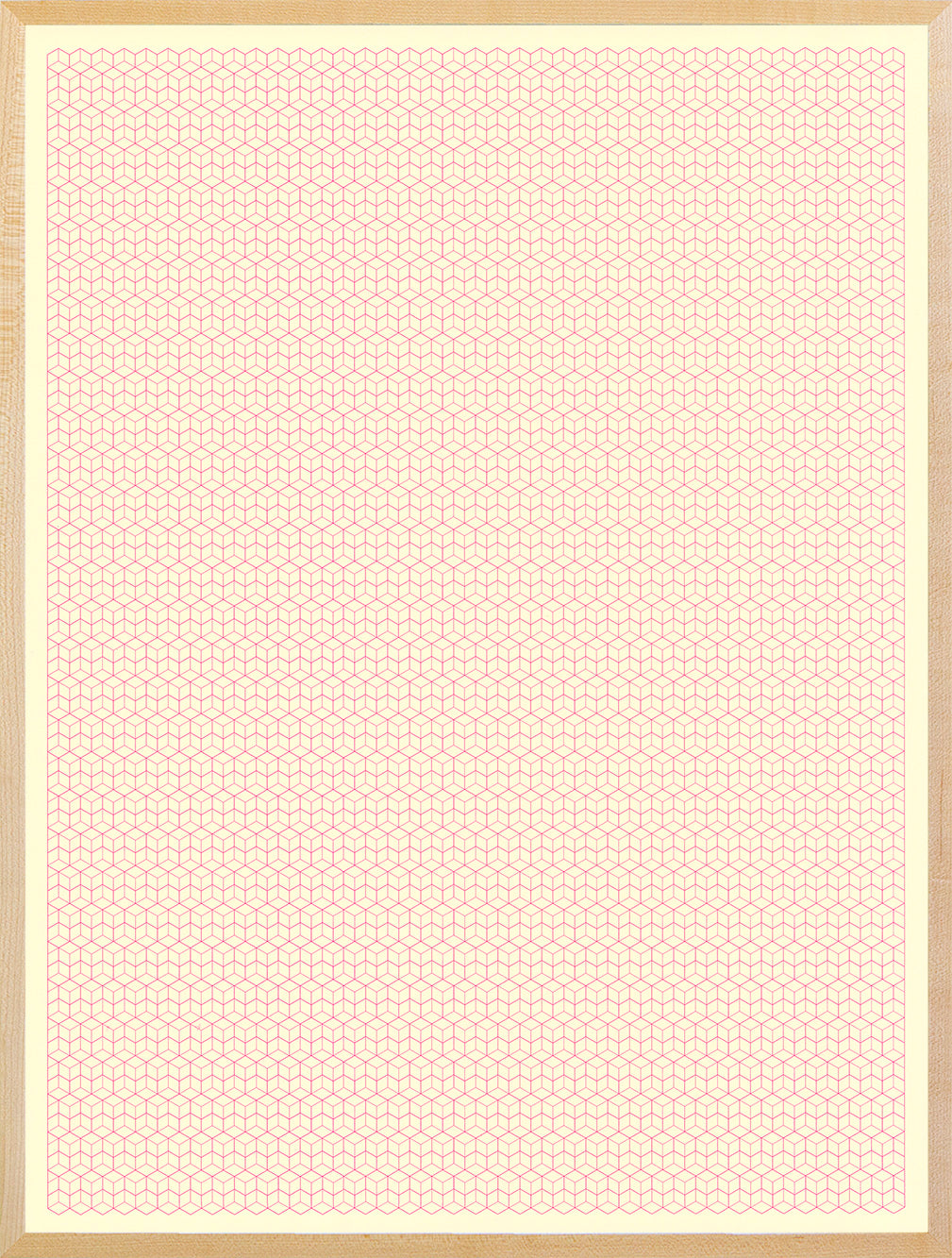 Graph Paper: Pink Super Qbert