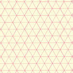 Graph Paper: Pink Hexagon