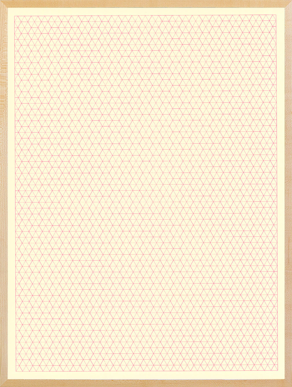 Graph Paper: Pink Hexagon