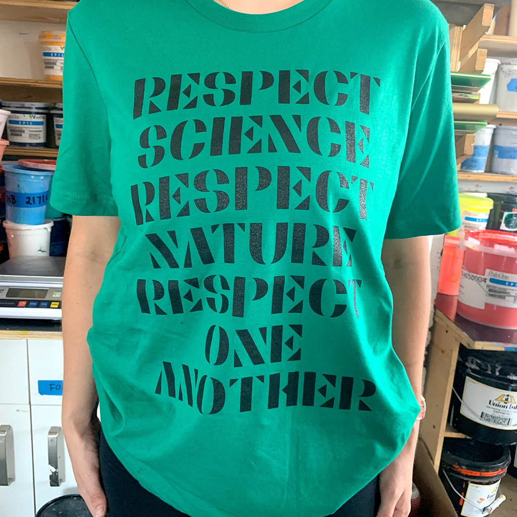 Karl LaRocca: Respect Shirt Green