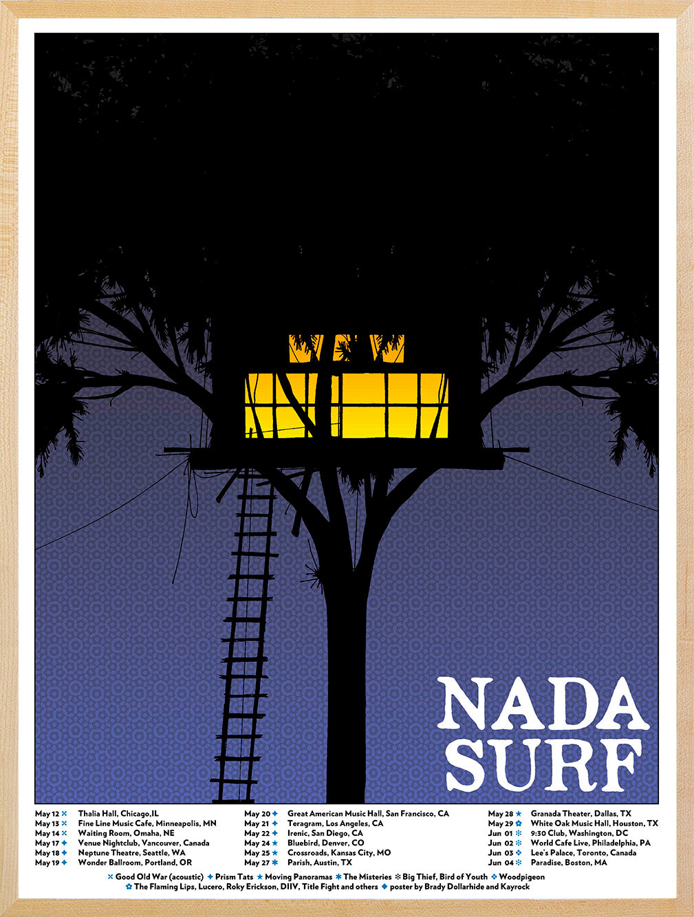 Nada Surf / US Tour 2016 / Treehouse
