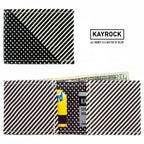 Wallet: Diagonal Stripes