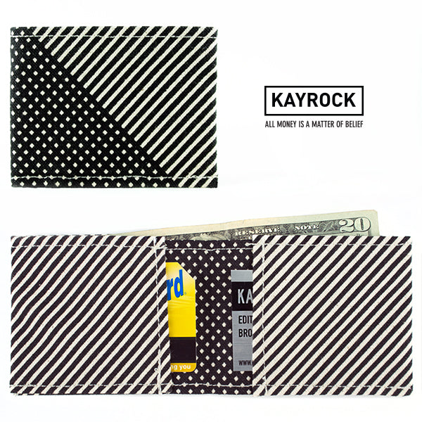 Diagonal Stripes Wallet