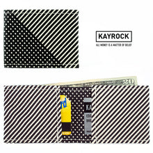 Diagonal Stripes Wallet