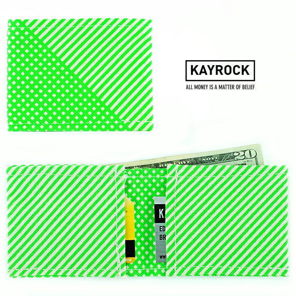 Diagonal Stripes Wallet