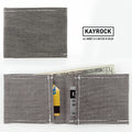 Wallet: Pinstripe Fabric