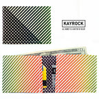 Wallet: Diagonal Stripes