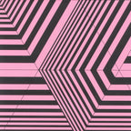 Pink Triangles Wrapping Paper