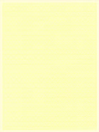 Screenprint of a yellow triangular grid with zigzag lines on cream paper