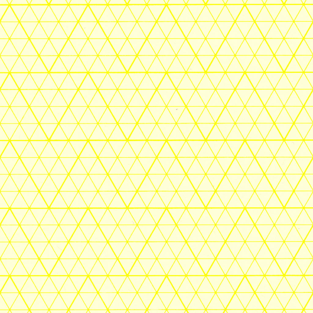 Graph Paper: Yellow Zig Zag
