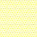 Graph Paper: Yellow Zig Zag