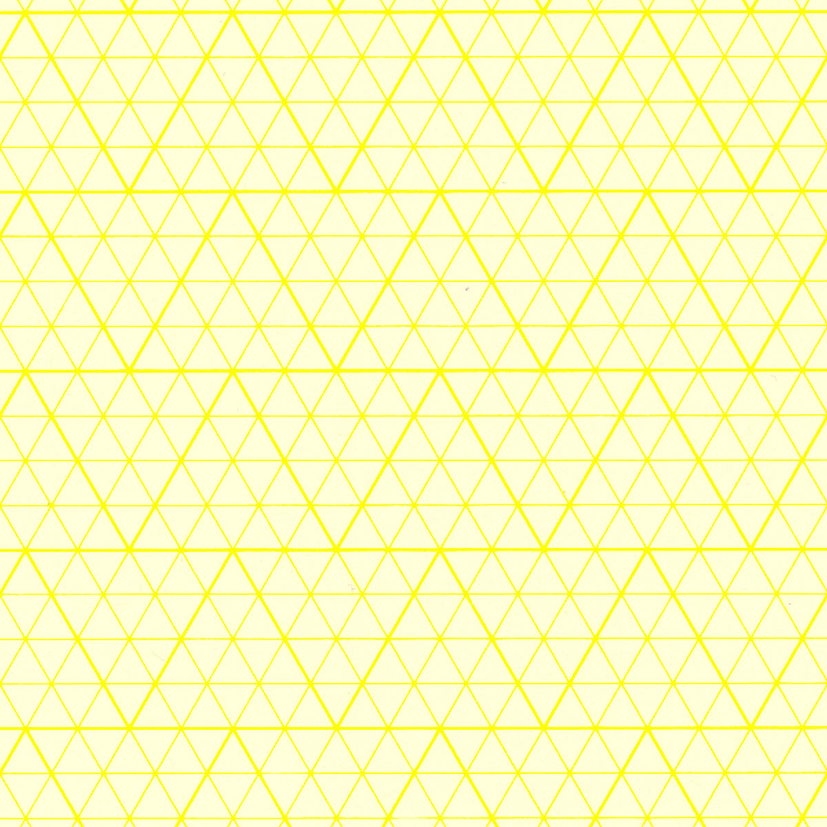 Graph Paper: Yellow Zig Zag